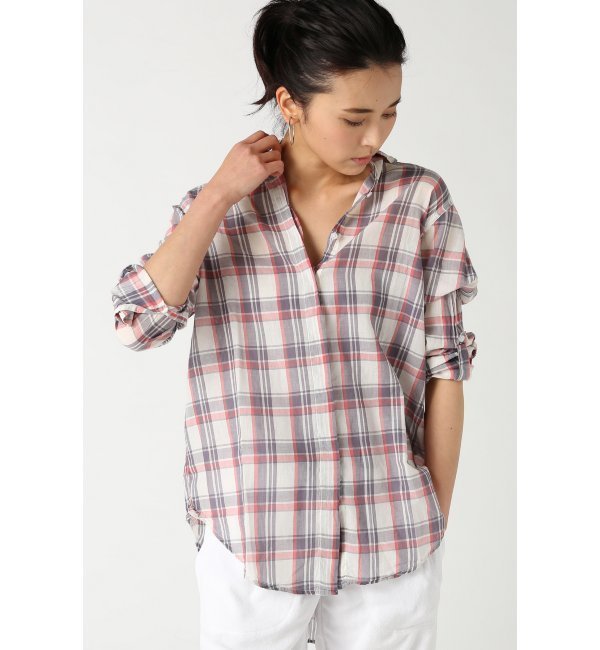 【SUNDRY/サンドリー】オーバーサイズシャツ（マドラスチェック）
