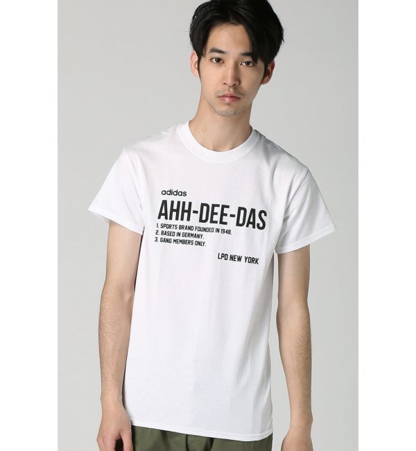 LPD NEWYORK×ADIDAS: Ahh-Dee-Pas Tシャツ
