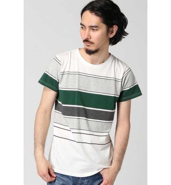 Ocean Pacific×relume 別注 マルチボーダーTシャツ