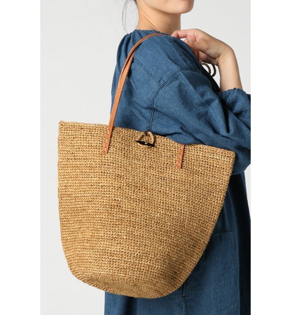 【le voyage en panier/ル ボヤージュエンパニーヤ】カゴバッグ