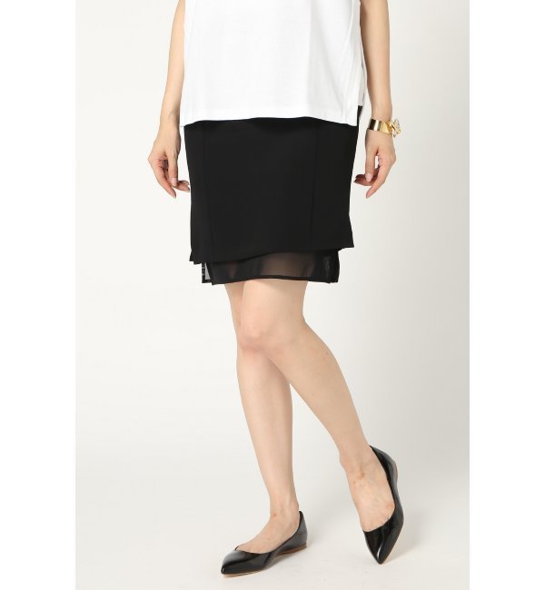 【Public School/パブリックスクール】TAPERED SKIRT:スカート