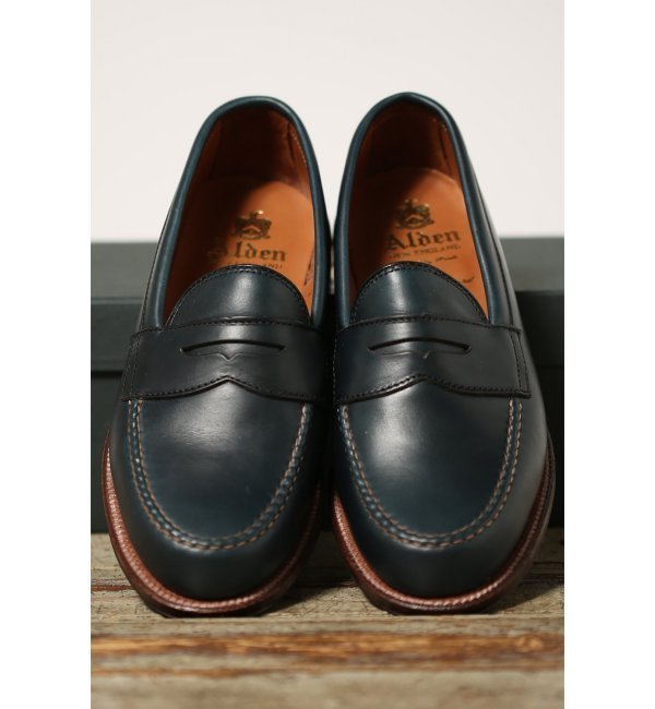 ALDEN LOAFER(CXL-NAVY)/オールデン ローファー