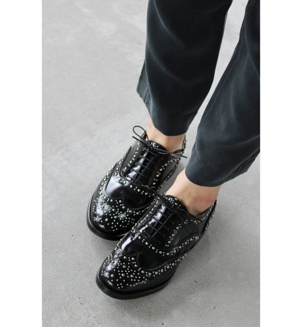 【Church's/チャーチ】 ウイングチップ スタッズ