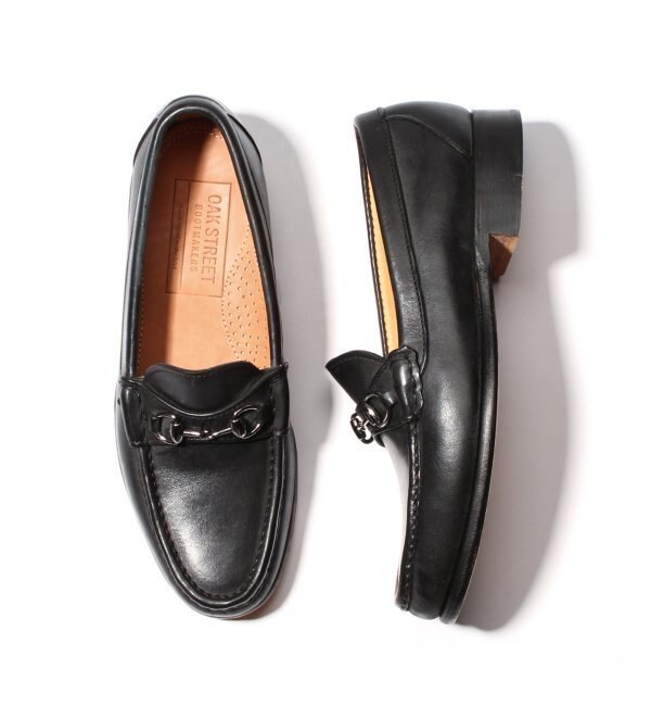 OAK STREET / オークストリート: BROWN CALFSKIN BIT LOAFER