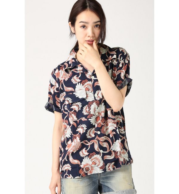 【LEVI'S VINTAGE CLOTHING】1950s Hawaiian Shirt:ハワイアンプリントシャツ