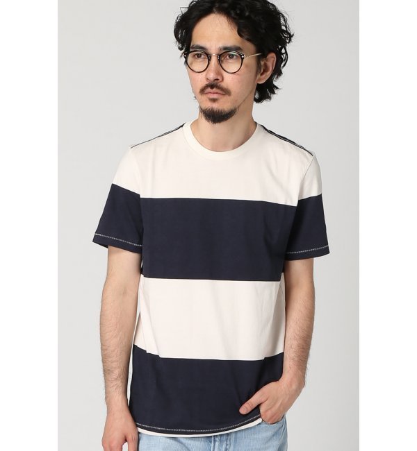 M.Nii / エムニーイ: Team Member Stripe Tシャツ