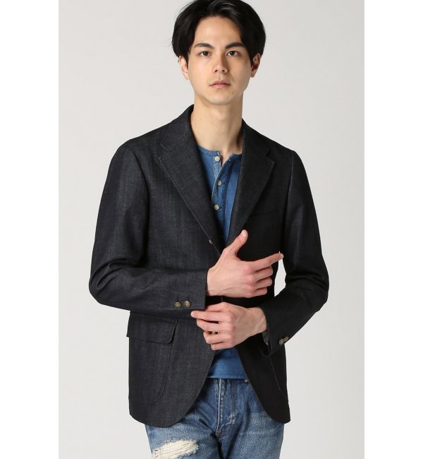 RING JACKET / リングヂャケット: 10.5oz デニム3Bテーラードジャケット