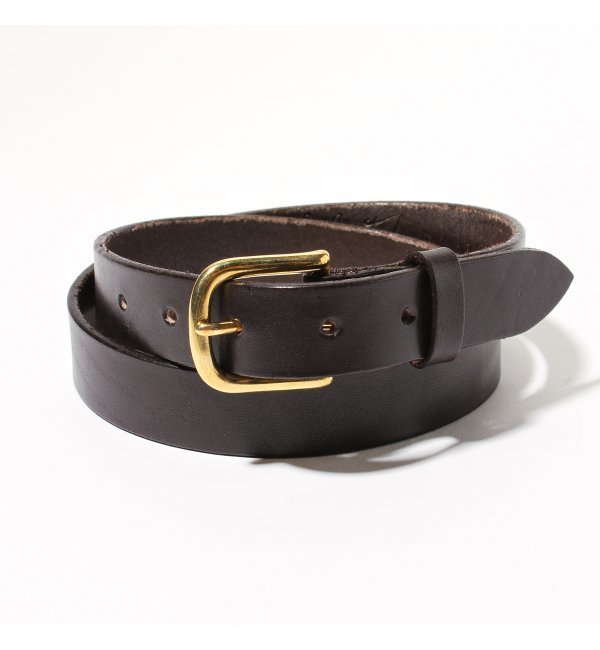 SOLE SURVIVOR 1inch Leather Snap Belt/レザースナップベルト