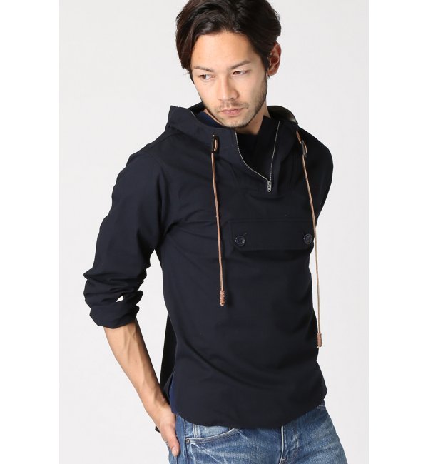 WOOLRICH WOOLEN MILLS /ウールリッチウーレンミルズ:LS ANORAK SEERSUCK / ブルゾン