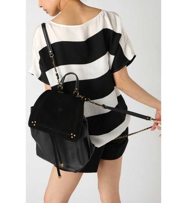 【JEROME DREYFUSS/ジェロームドリュフィス】FLORENT CALFSKIN リュック