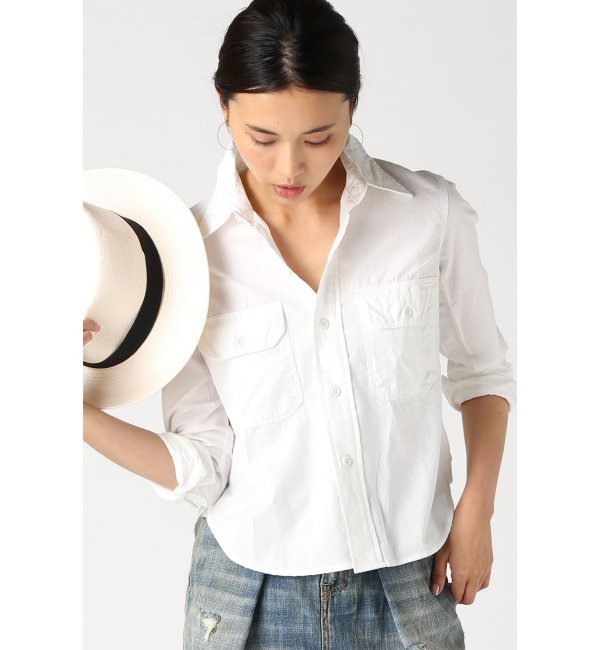 【ジャーナルスタンダード/JOURNAL STANDARD】 【NLST/エヌリスト】Shrunken Surplus Shirts:ワークシャツ [送料無料]