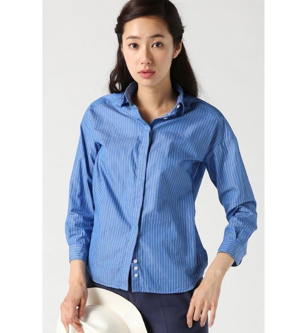 【ジャーナルスタンダード/JOURNAL STANDARD】 【ORIAN/オリアン】ビッグシルエットストライプシャツ [送料無料]