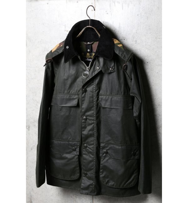 15F/W【予約】Barbour×JS OLD BEDALE with HOOD camo lining/別注 バブアー ビデイル