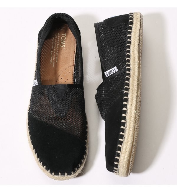 【TOMS/トムス】 Black Mesh:エスパ