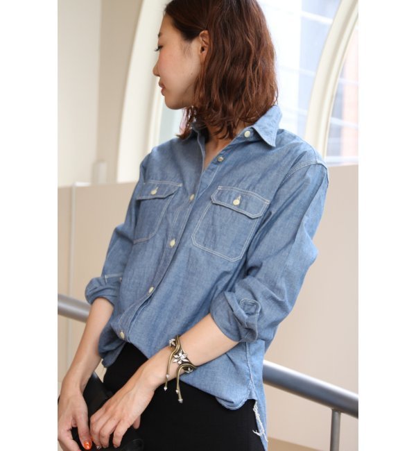 【ジャーナルスタンダード/JOURNAL STANDARD】 20/-シャンブレーシャツ◆ [送料無料]