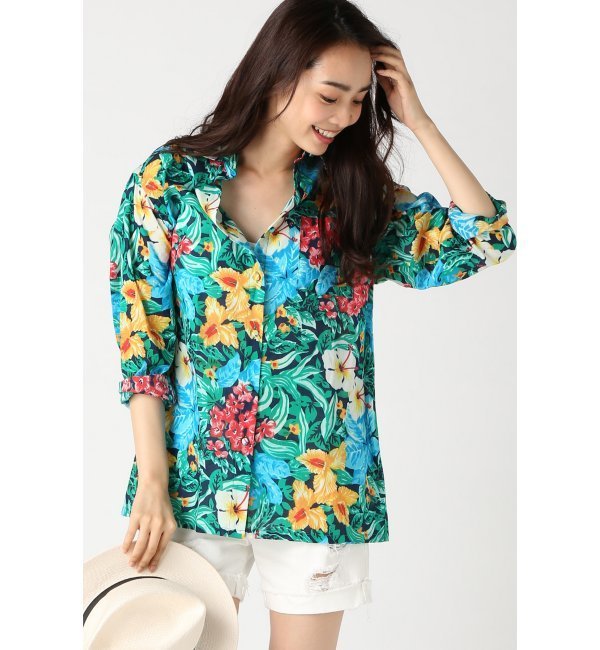 【ジャーナルスタンダード/JOURNAL STANDARD】 【HARVEY FAIRCLOTH /ハーヴェイ・フェアクロス】 アロハファブリックシャツ [送料無料]