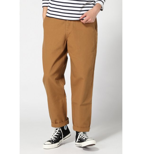 【ジャーナルスタンダード/JOURNAL STANDARD】 THORUGH STITCH / スローステッチ: duck canvas trouser brown / パンツ [送料無料]