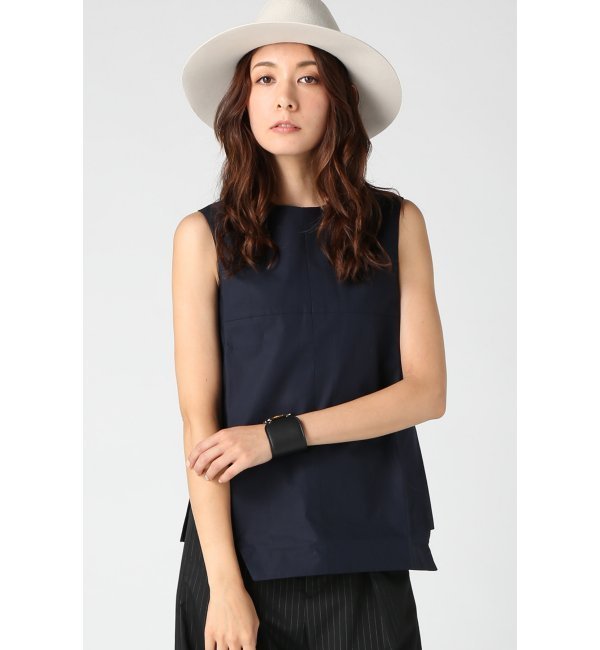 【STUDIO NICHOLSON/スタジオ ニコルソン】 SIDE SPLIT PANELLED SHELL トップス