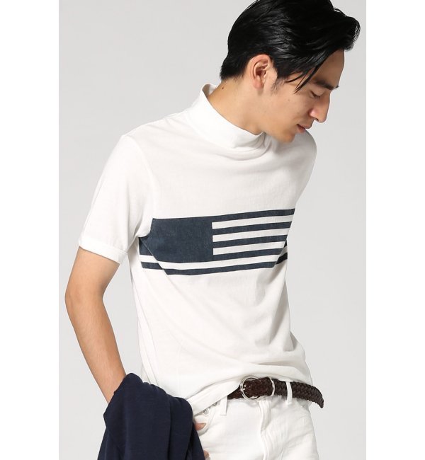 【ジャーナルスタンダード/JOURNAL STANDARD】 MACLIR ハイネックプリントTシャツ [送料無料]