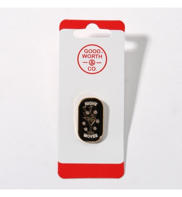 GOOD WORTHCO./ グッドワース: NIGHT MOVES / ピンバッジ