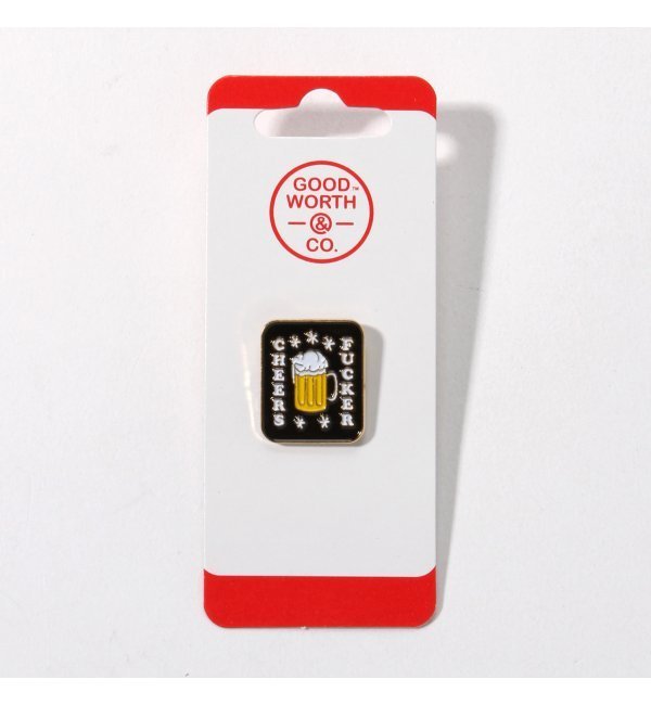 GOOD WORTHCO./グッドワース: CHEERS / ピンバッジ