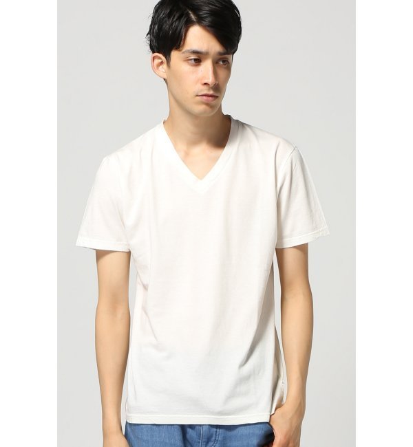 【ジャーナルスタンダード/JOURNAL STANDARD】 36/- USAコットンVネックTシャツ [3000円(税込)以上で送料無料]