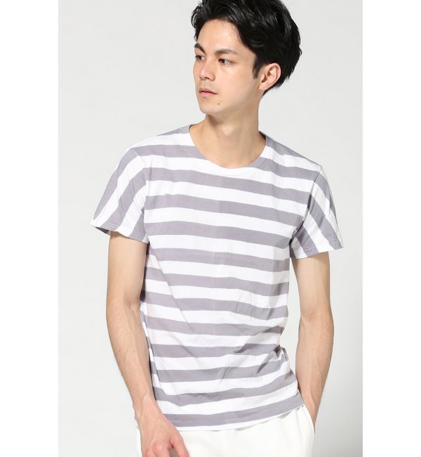 【ジャーナルスタンダード/JOURNAL STANDARD】 BANTAM×JOURNAL STANDARD relume / バンタム: stripe Tシャツ [送料無料]