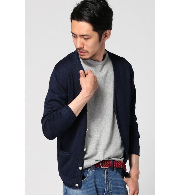 【ジャーナルスタンダード/JOURNAL STANDARD】 C/L INDIGO スラブVカーディガン [送料無料]