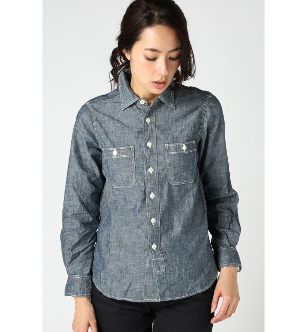 【ジャーナルスタンダード/JOURNAL STANDARD】 シャンブレーワークシャツ [送料無料]