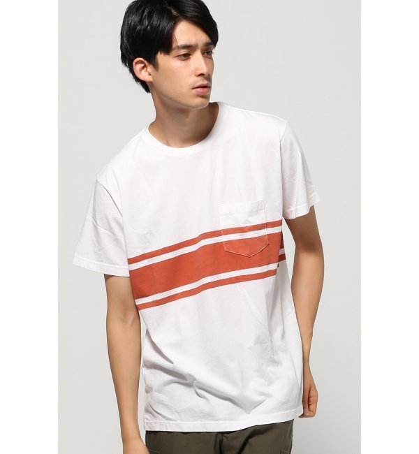 【ジャーナルスタンダード/JOURNAL STANDARD】 MOLLUSK / モラスク: Three Stripe Tシャツ [送料無料]