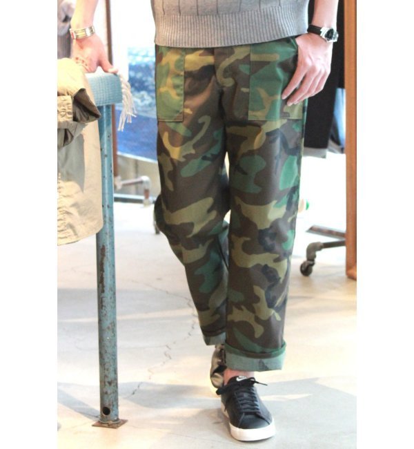 【ジャーナルスタンダード/JOURNAL STANDARD】 GUNG HO / ガンホー: 4POCKET FATIGUE CAMO / パンツ◆ [送料無料]