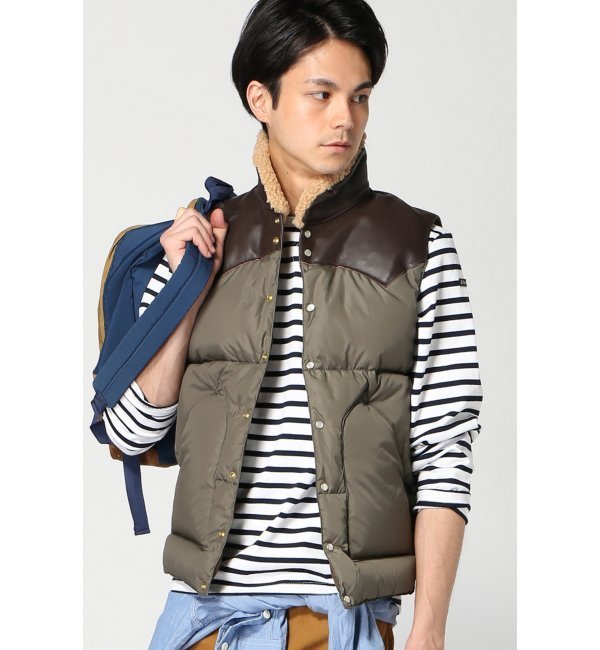 【ジャーナルスタンダード/JOURNAL STANDARD】 ROCKY MOUTAIN FEATHERBED: CRISTY VEST / ダウンベスト [送料無料]