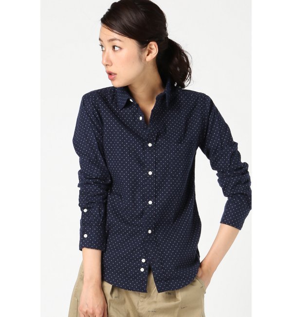 【Gitman Brothers/ギットマンブラザーズ】 ショウドット(NV)レギュラーカラーシャツ