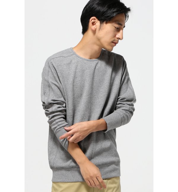 【ジャーナルスタンダード/JOURNAL STANDARD】 WINGS+HORNS / ウイングス+ホーンズ: Mesh Jersey L/S Crew / カットソー [送料無料]