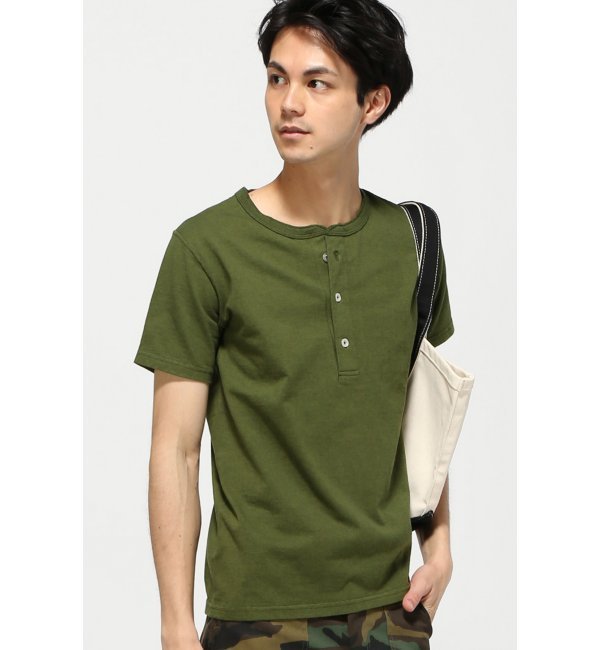 【ジャーナルスタンダード/JOURNAL STANDARD】 GOODWEAR / グッドウエア: Henley Neck Tee Slim OX Tシャツ [送料無料]