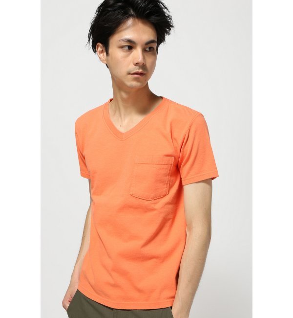 【ジャーナルスタンダード/JOURNAL STANDARD】 GOOD WEAR / グッドウエア: V-Neck Pocket Tee Slim WHT Tシャツ [送料無料]