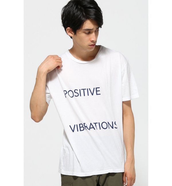 【ジャーナルスタンダード/JOURNAL STANDARD】 QUALITY PEOPLE /クオリティピープルズ :Positive Vibrations / Tシャツ [送料無料]