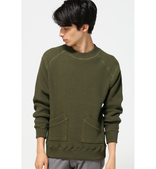 【ジャーナルスタンダード/JOURNAL STANDARD】 JACKMAN / ジャックマン:Waffle Crewneck / カットソー [送料無料]