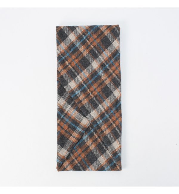 【ジャーナルスタンダード/JOURNAL STANDARD】 ts(s) /ティーエスエス:Plaid Cloth Bias Scarf / ストール [送料無料]