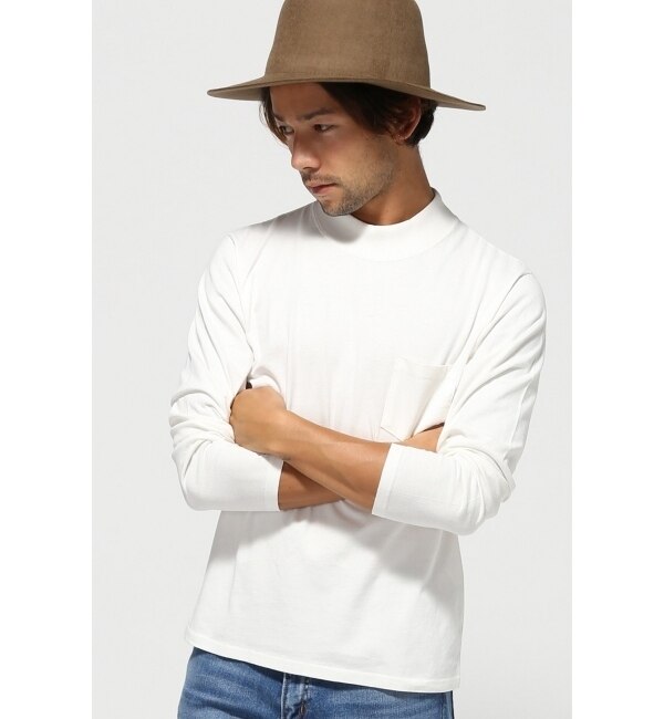 【ジャーナルスタンダード/JOURNAL STANDARD】 16/-USA COTTON モックネックL/S [送料無料]