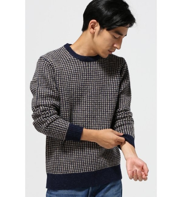 【ジャーナルスタンダード/JOURNAL STANDARD】 ALEX MILL / アレックスミル: SHETLAND EAFFLE CREW SWEATER / ニット [送料無料]