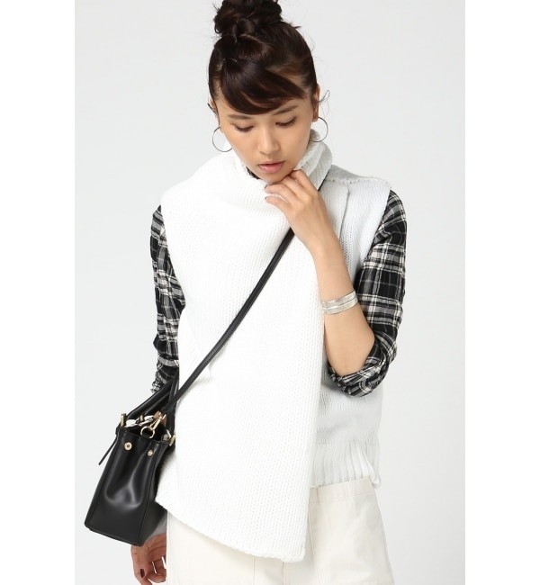 【ジャーナルスタンダード/JOURNAL STANDARD】 【MAURIE & EVE/モーリーアンドイヴ】 ADELE TOP:ノースリーブニット◆ [送料無料]