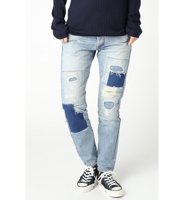 【ジャーナルスタンダード/JOURNAL STANDARD】 BLUE JEANS ダメージリペア-2 [送料無料]