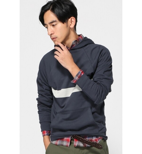 【ジャーナルスタンダード/JOURNAL STANDARD】 MOLLUSK / モラスク : Competition Stripe Pullover / パーカー [送料無料]