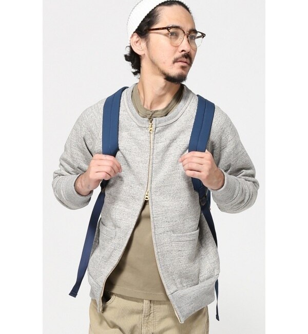 【ジャーナルスタンダード/JOURNAL STANDARD】 JACKMAN / ジャックマン : GG Sweat Crew Zip / スウェットカーディガン [送料無料]