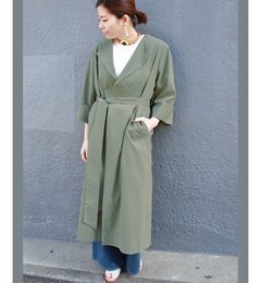 【ジャーナルスタンダード/JOURNAL STANDARD】 ALMODO リネンマキシコート◆ [送料無料]