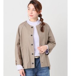 【ジャーナルスタンダード/JOURNAL STANDARD】 【TELA/テラ】クルーヘリン ノーカラージャケット [送料無料]