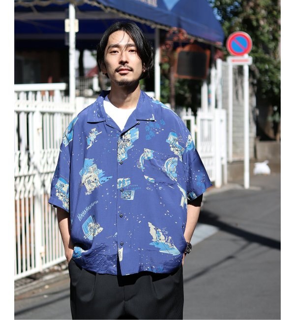 【Porter Classic × JS 】SHOWFOLK ALOHA SHIRT