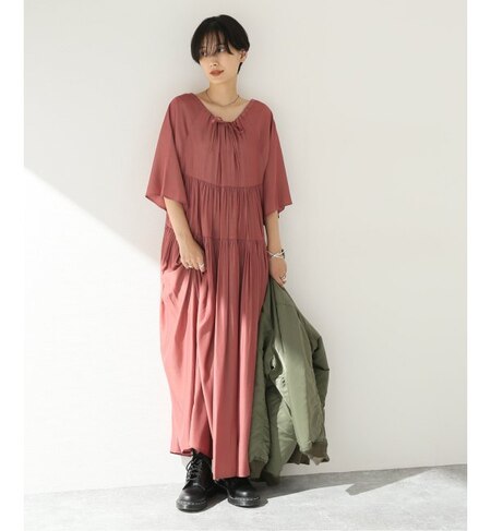 Clane クラネ Double Face Tiered One Piece ワンピース Journal Standard ジャーナルスタンダード の通販 アイルミネ