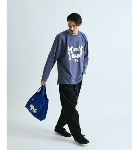 Mason Journal Standard 別注 フットボール ロングtシャツ2 Journal Standard ジャーナルスタンダード の通販 アイルミネ